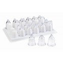 Coffret 24 douilles pâtisserie Lacor